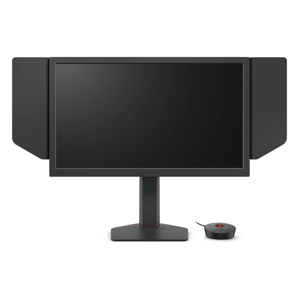 BenQ Zowie XQ2566X 360Hz QHD esports monitor met schaduwkap en S Switch