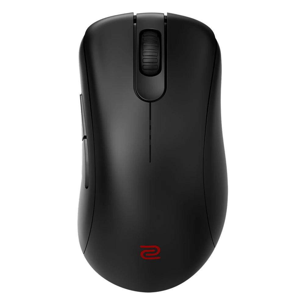 BenQ Zowie EC2-DW draadloze ergonomische gamingmuis in zwart, bovenaanzicht